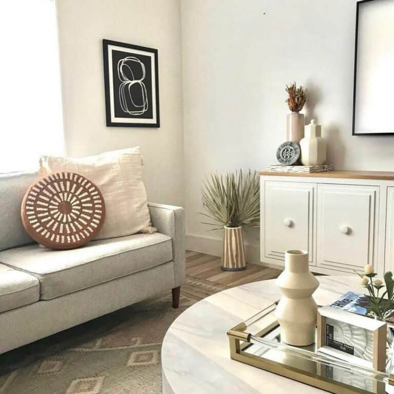 OffWhite Living Room Coffee Table Soul & Lane
