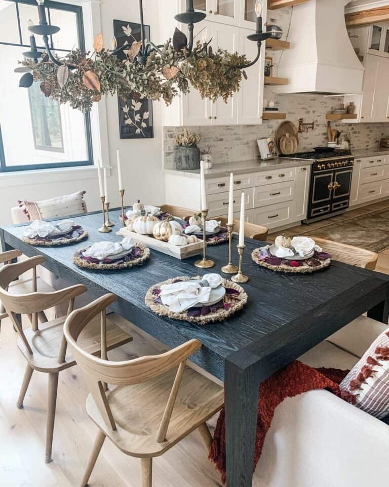 Open-Concept Kitchen and Farmhouse Dining Room