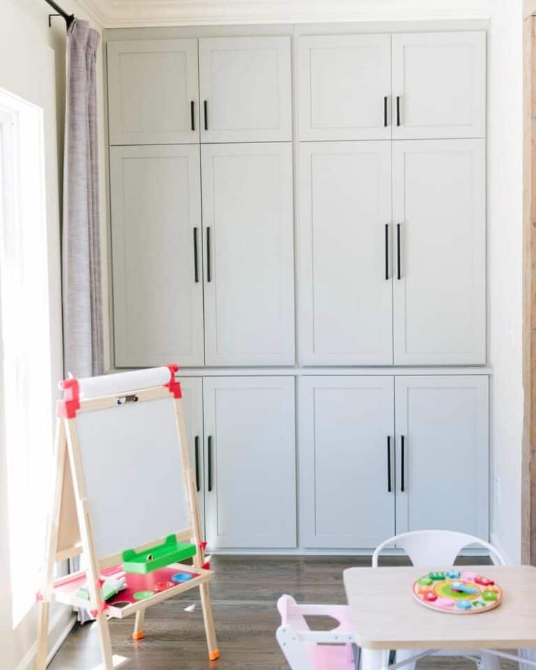 Playroom Cabinetry Ideas for Organization