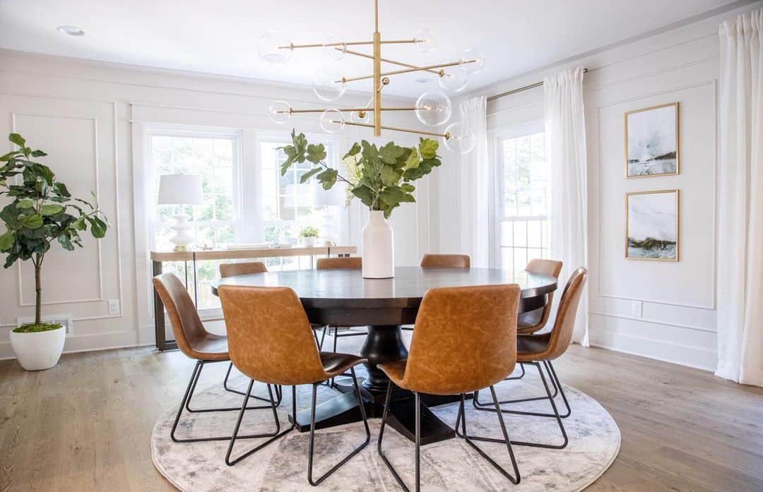 30 Spectacular Round Dining Table Centerpiece Ideas to Enhance Your Home