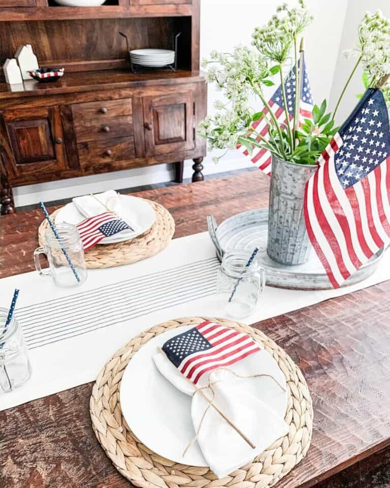 Rustic Sideboard and Matching Dining Table