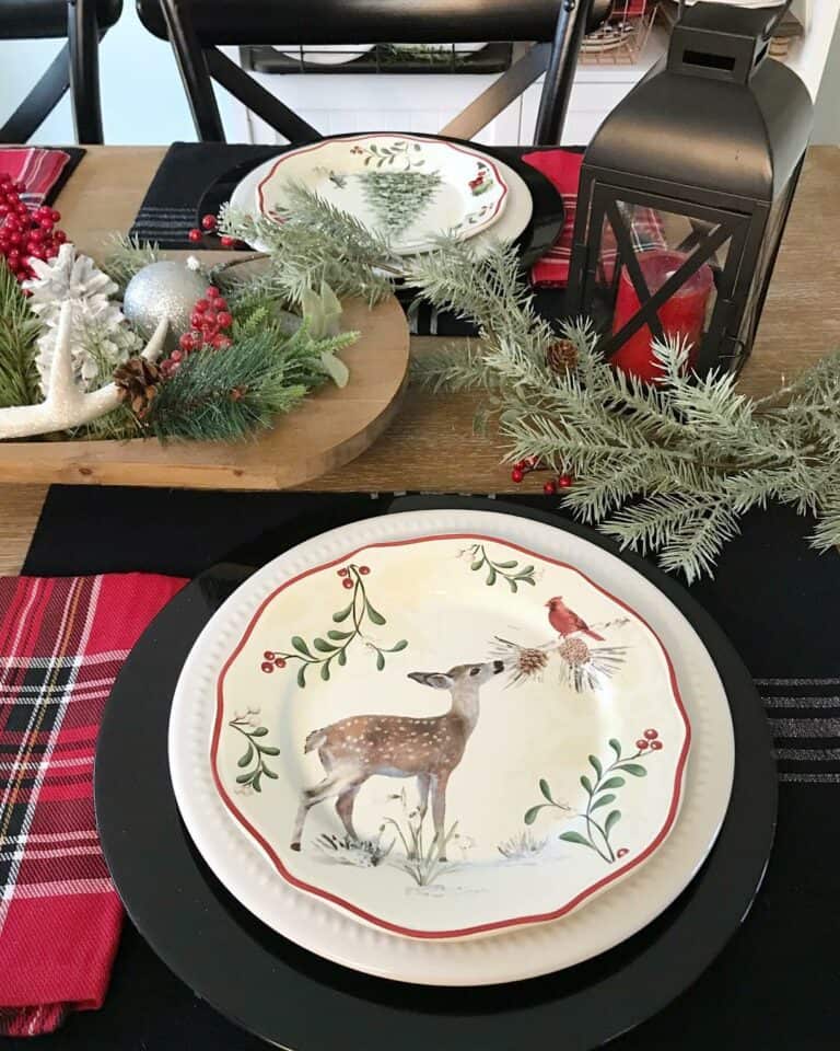 Rustic Tablescape Ideas for Christmas