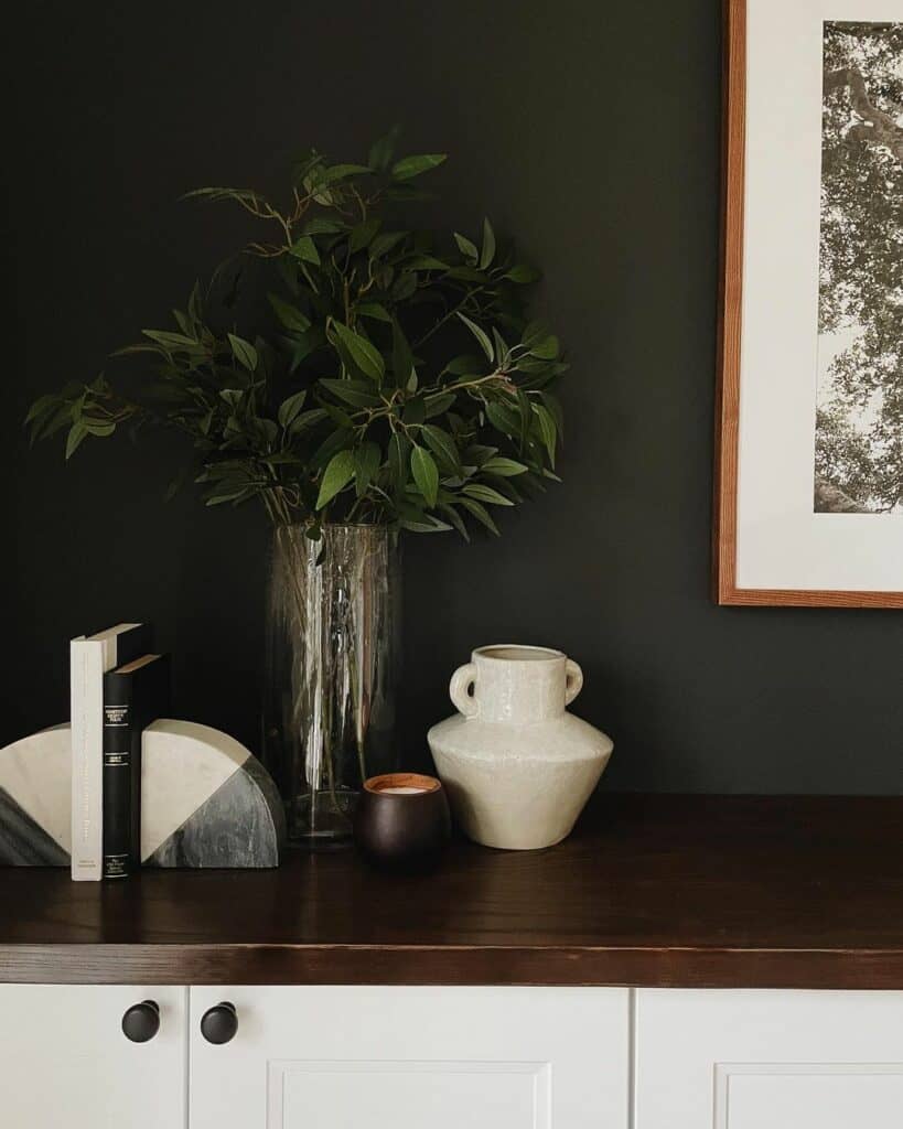 Sidetable With Organic Accents