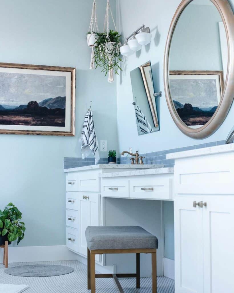 30 Bathroom Art Ideas to Turn Your Bathroom into an Escape