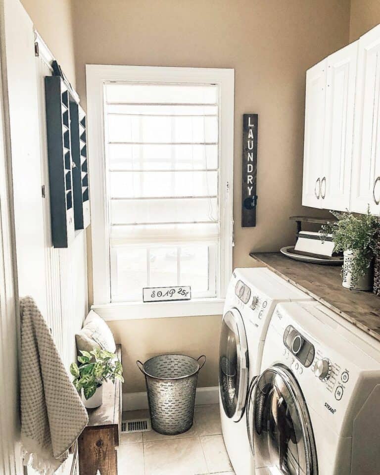 50 essential small laundry room designs to give you the big organizational  space you need | Laundry room design, Laundry room decorating, Laundy room