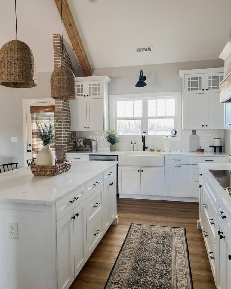 The Heart of the Home With Modern Traditional Cabinets