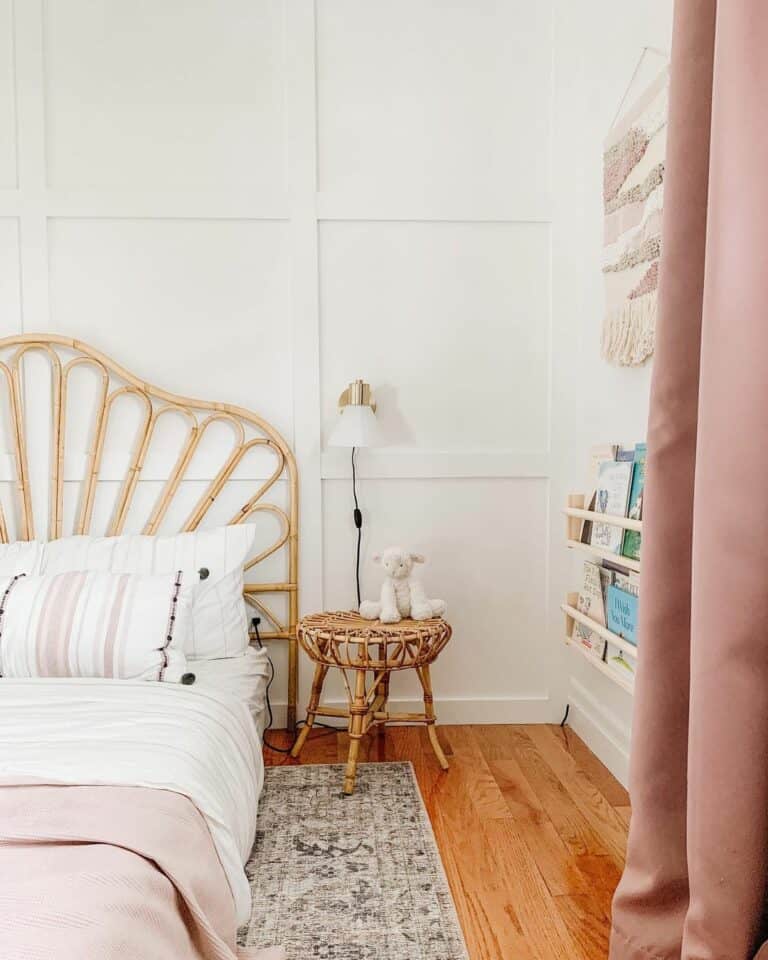 Toddler Bedroom with Board and Batten Walls