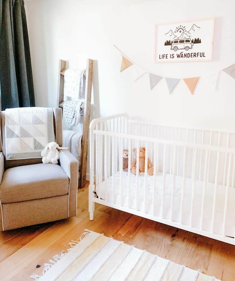 Travel-Themed Modern Nursery