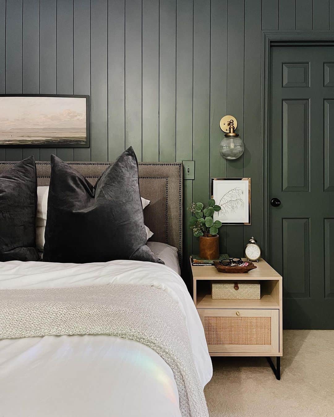 Using a Dark Gray Shiplap Wall in Your Bedroom Soul & Lane