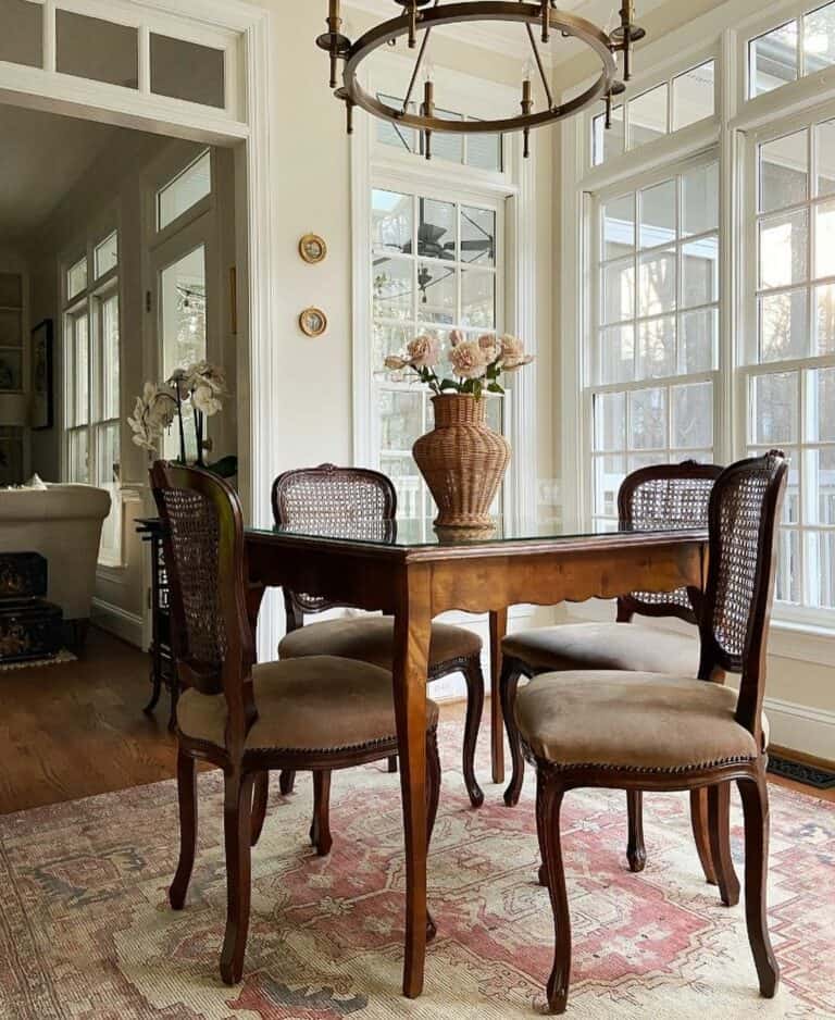 Vintage Dining Space with Traditional Décor