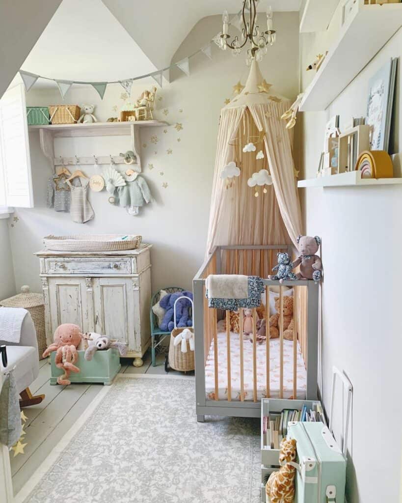 Whimsical Pastel Nursery Room