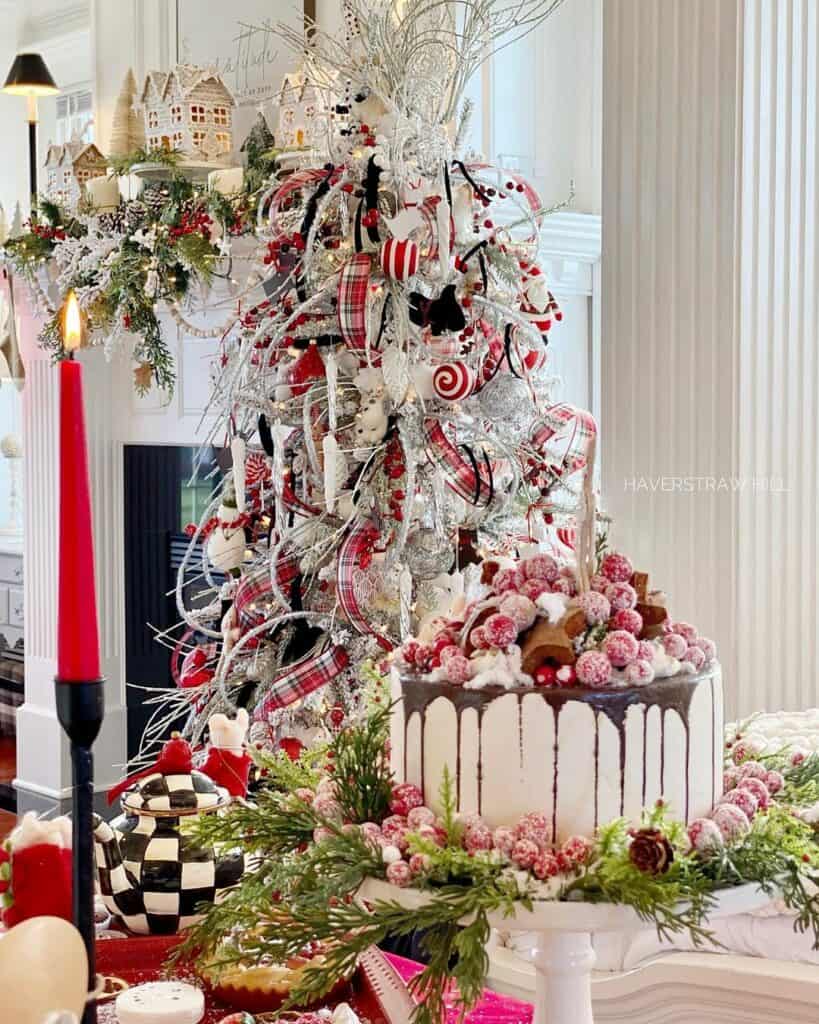 Whimsical and Magical Plaid Christmas Tree