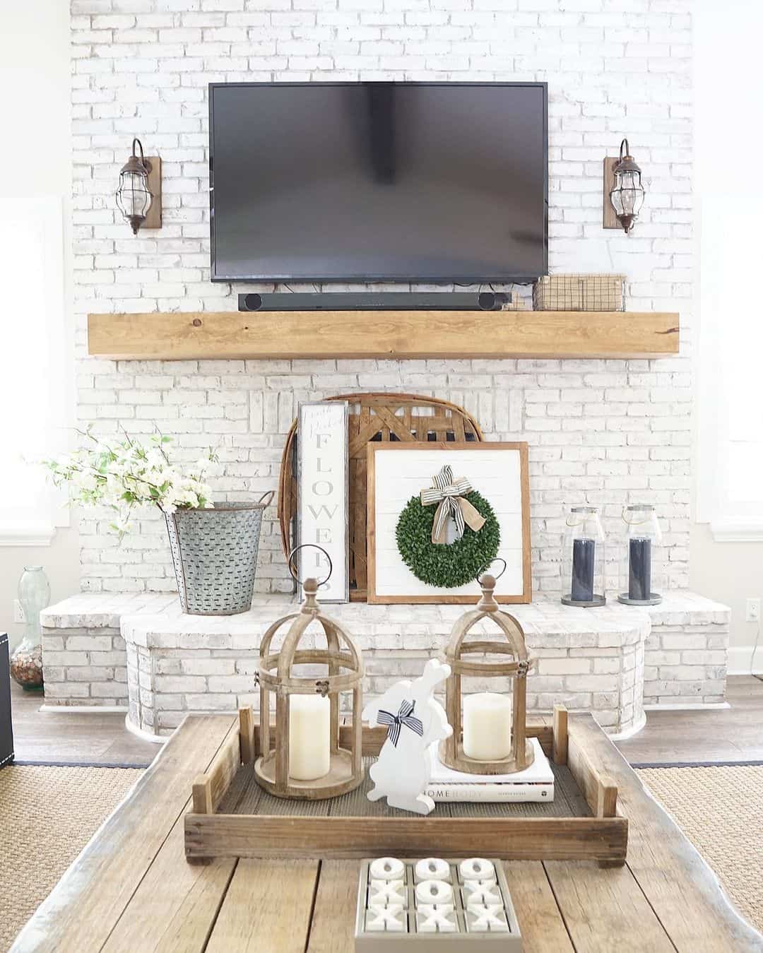 30 Eyecatching TV Over Fireplace Ideas for Function and Style