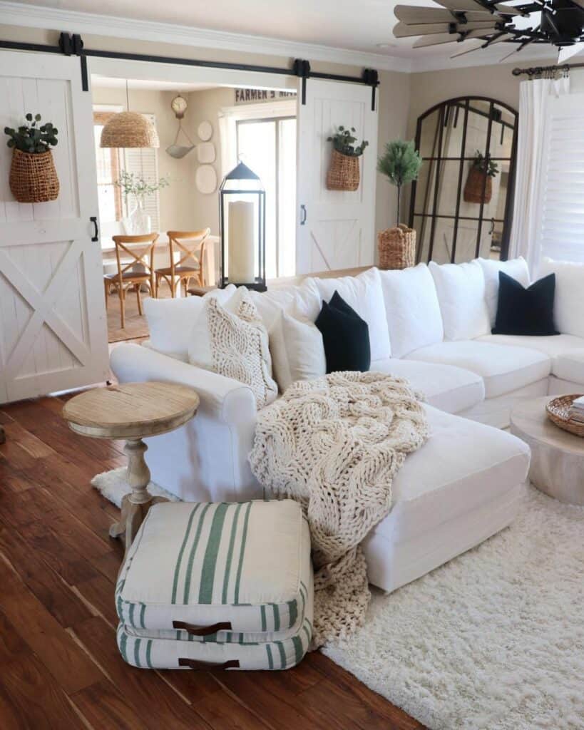 White Couch Living Room Ideas