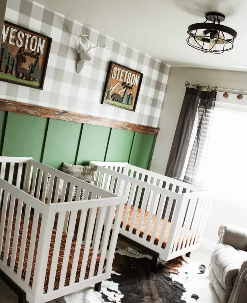 Wild Farmhouse Nursery Theme Idea