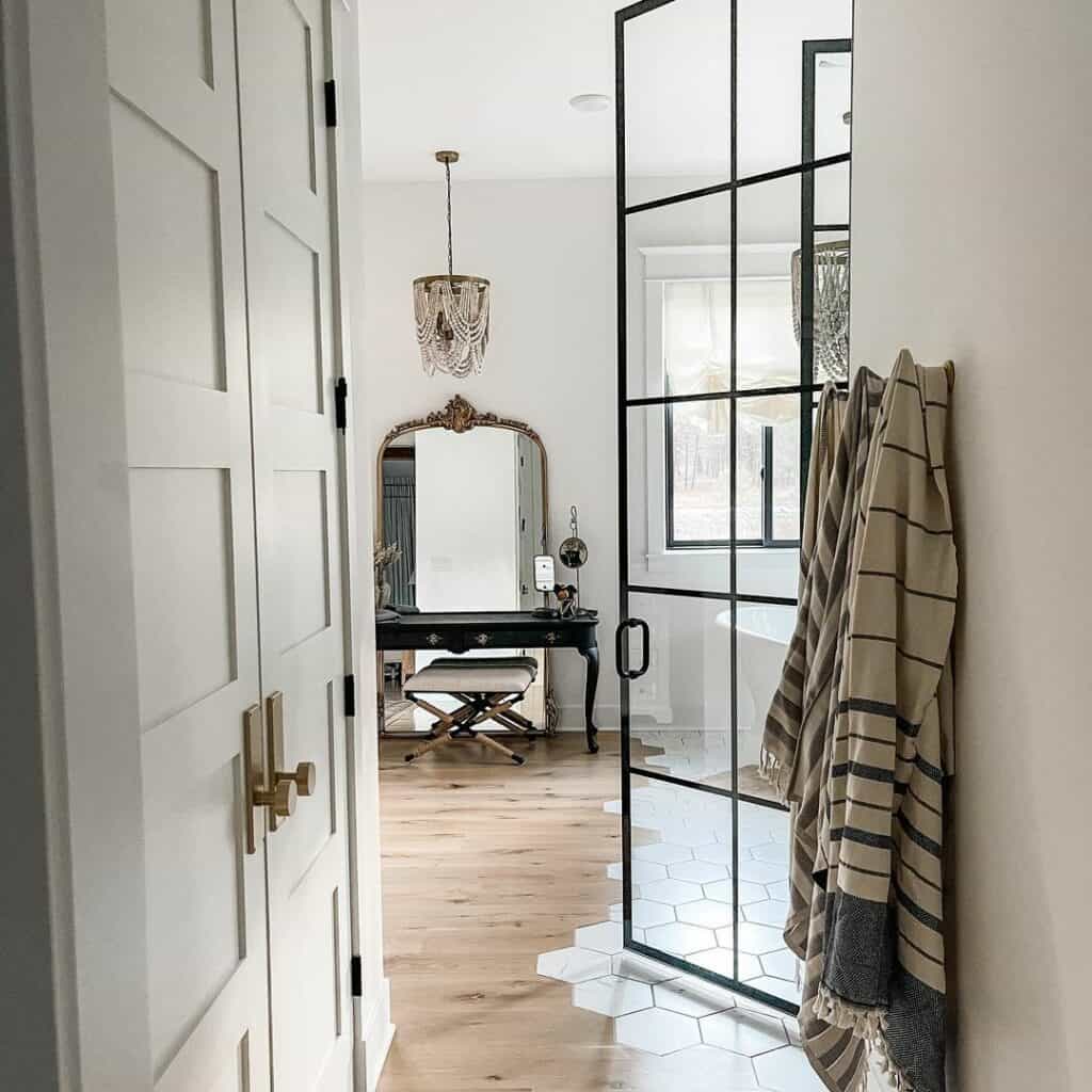 Wood and Tile Combination Flooring Ideas