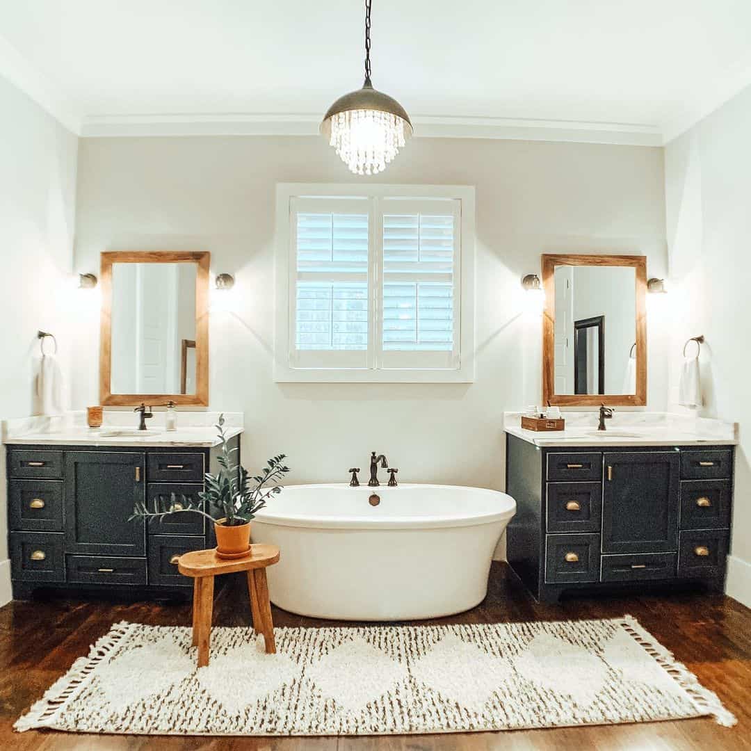 34 Bathroom Stool Ideas to Create a Spa-like Space