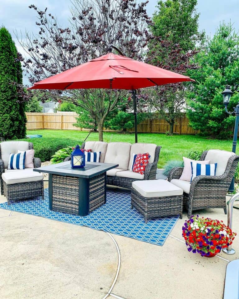 4th of July Outdoor Patio Decorations