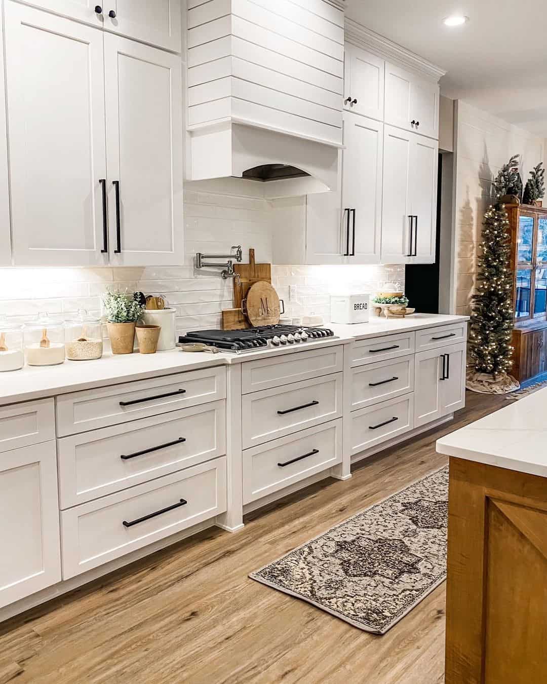 Black Pulls Contrast With White Kitchen Soul & Lane
