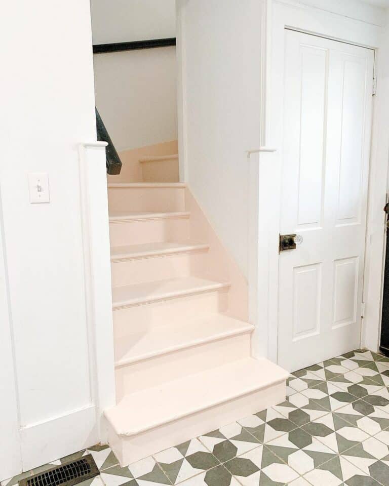 Blush Pink Stairs