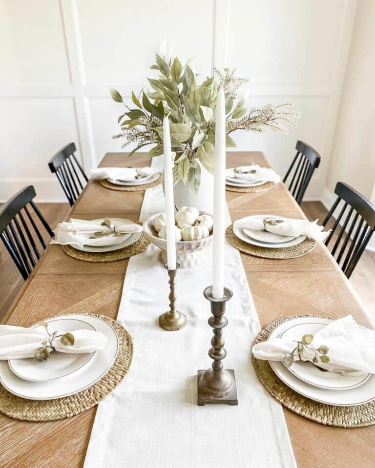 Board and Batten Dining Room Accent Wall