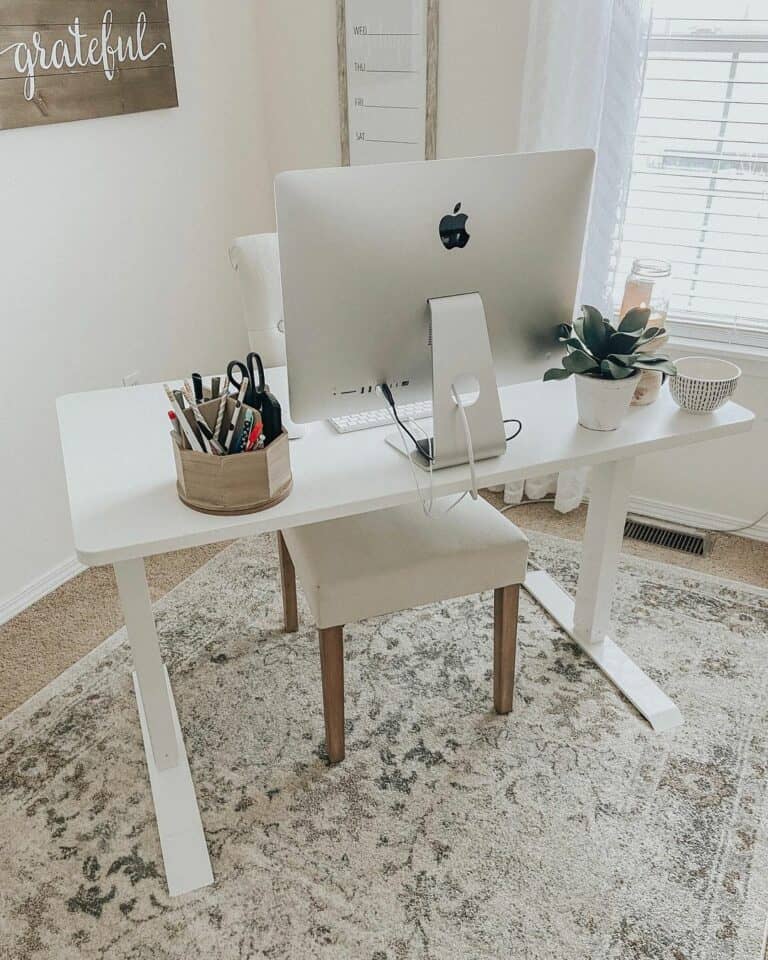 Bright Chic Farmhouse Office