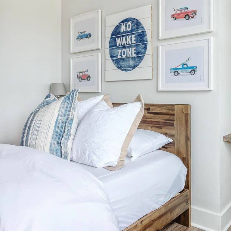 Car-themed Kid's Room Décor