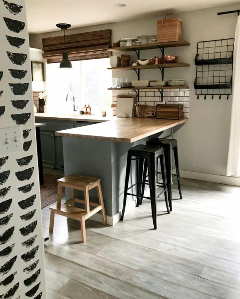 Charming Kitchen With DIY Accents
