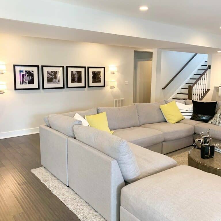 Classic Farmhouse Basement