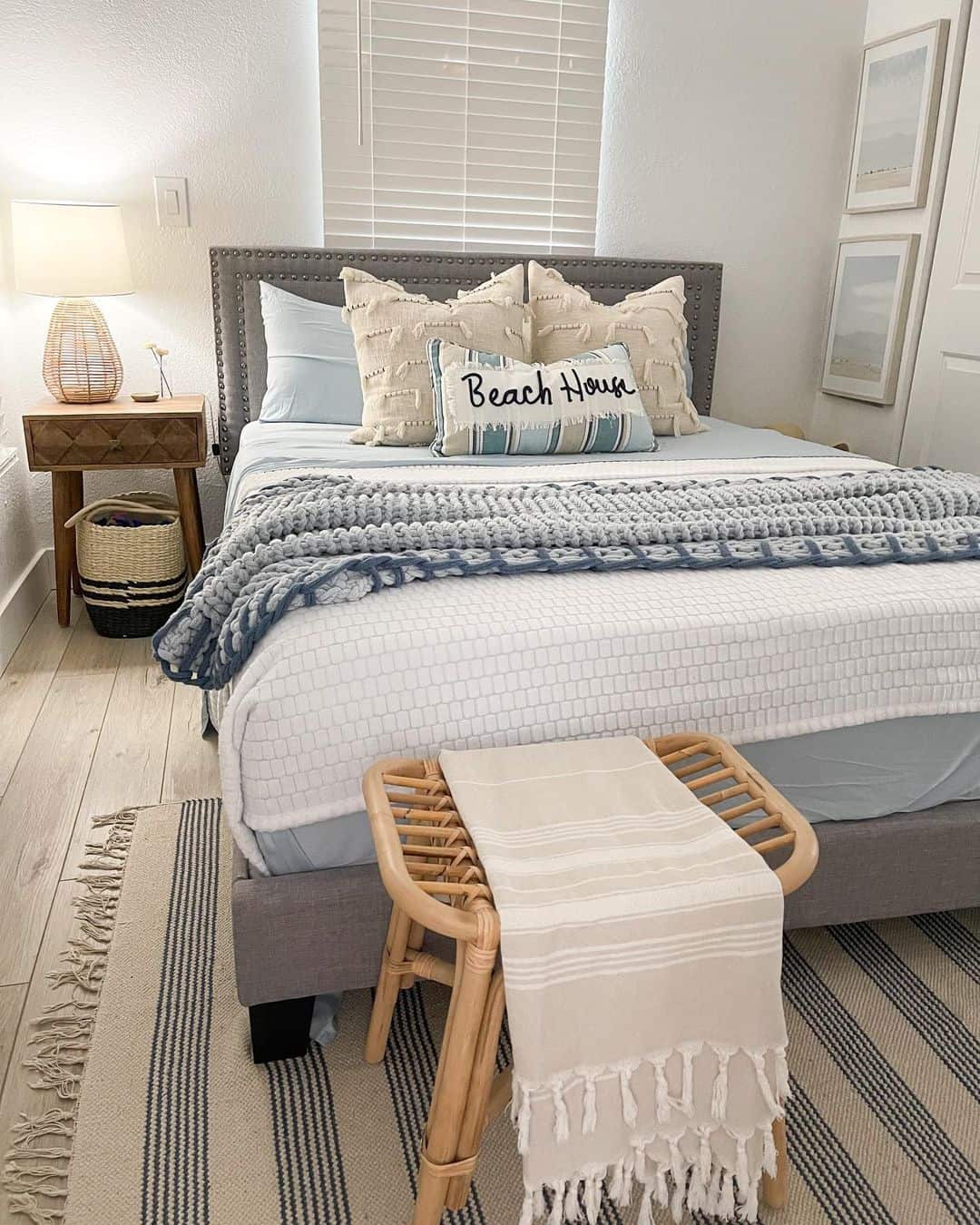 Coastal Aesthetic Created in Bedroom Soul & Lane