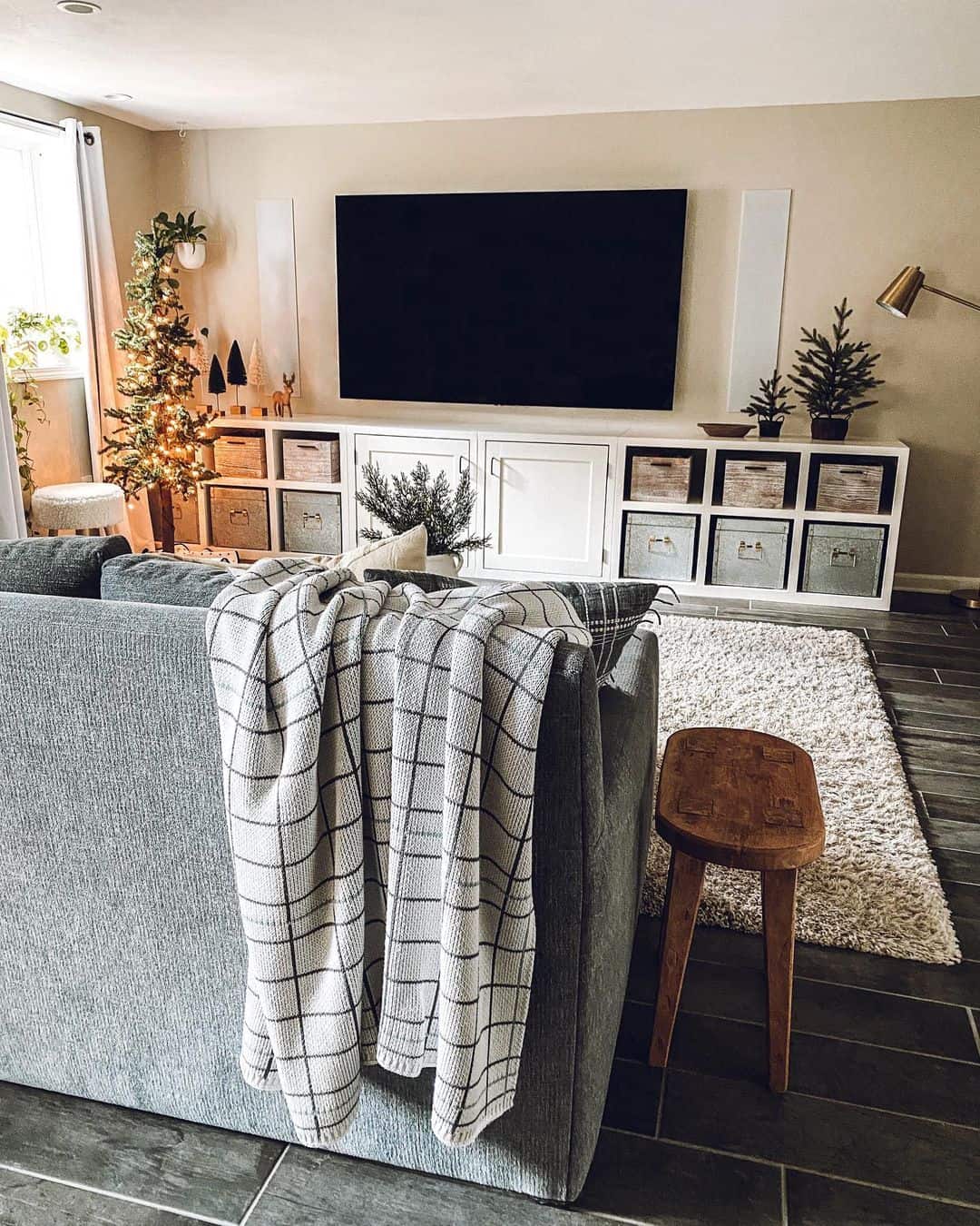 View of DecorBitesTM LED Ceiling Lamp: Modern Minimalist Rectangular Design for