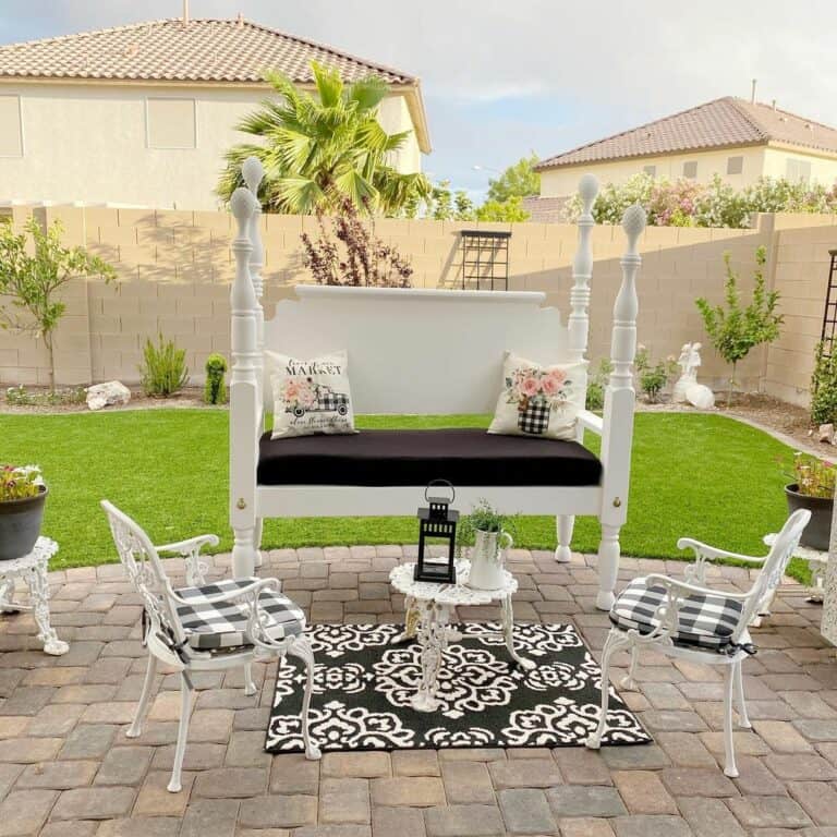 15 Patio Bench Ideas For Ultimate Comfort