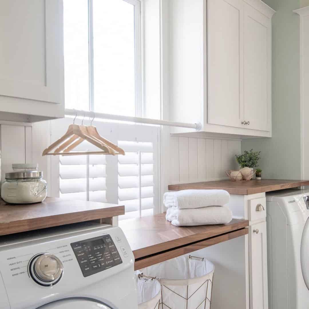 Countertop Storage Solutions for a Laundry Room - Soul & Lane