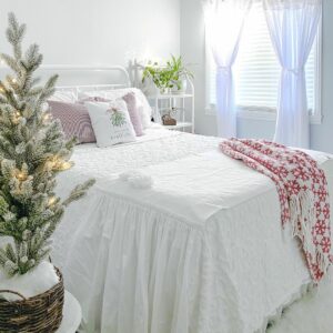 Cozy Bedroom With Winter Decorations