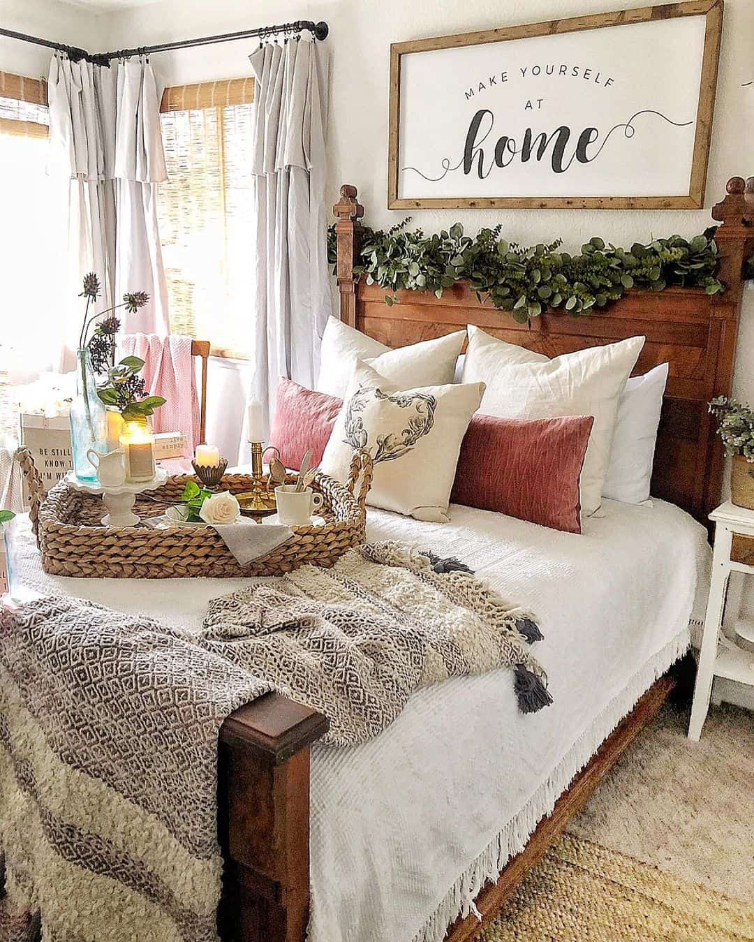 Cozy Farmhouse Master Bedroom Soul & Lane