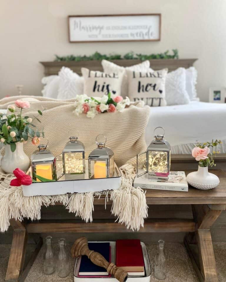 Cozy His and Hers Bedroom Idea