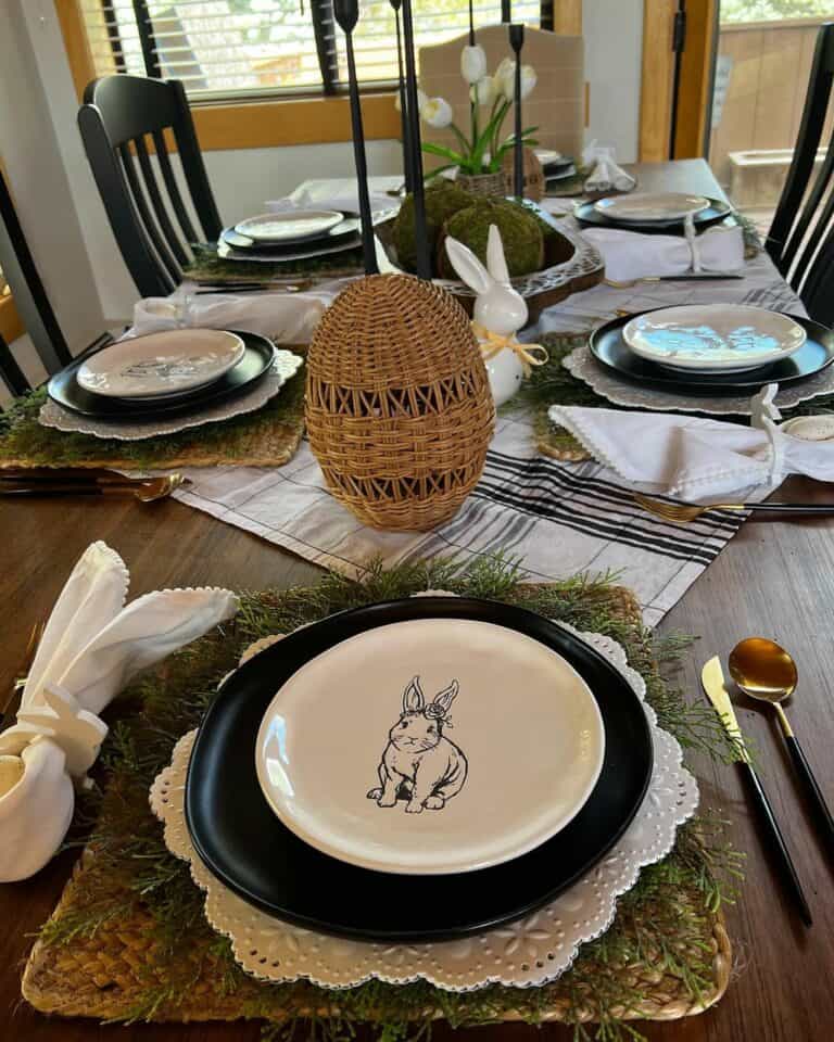 Easter-themed Dining Table