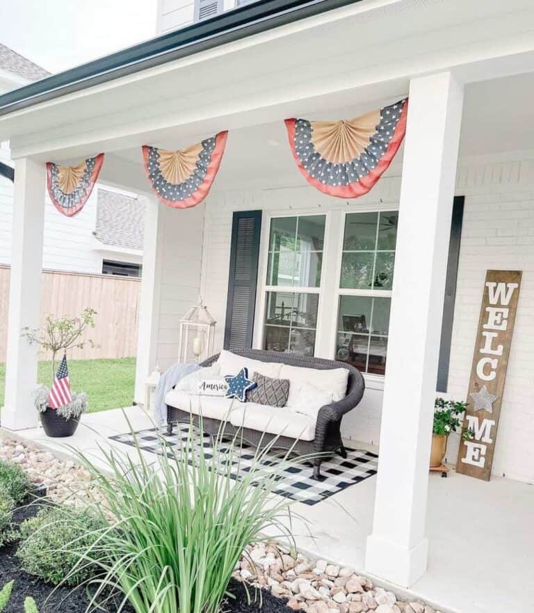 Easy Porch Décor for Independence Day