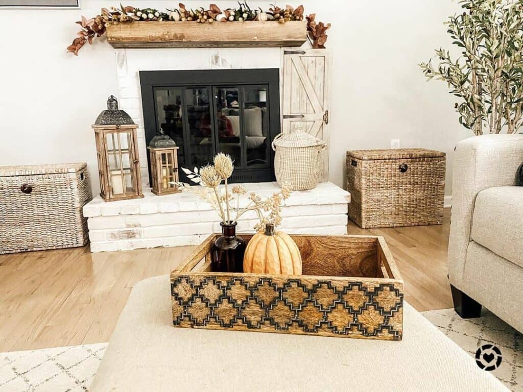 Fall Lantern Ideas With Rustic Accents