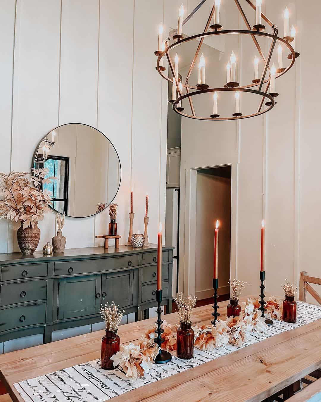 Farmhouse Fall Table Décor With Foliage Soul & Lane