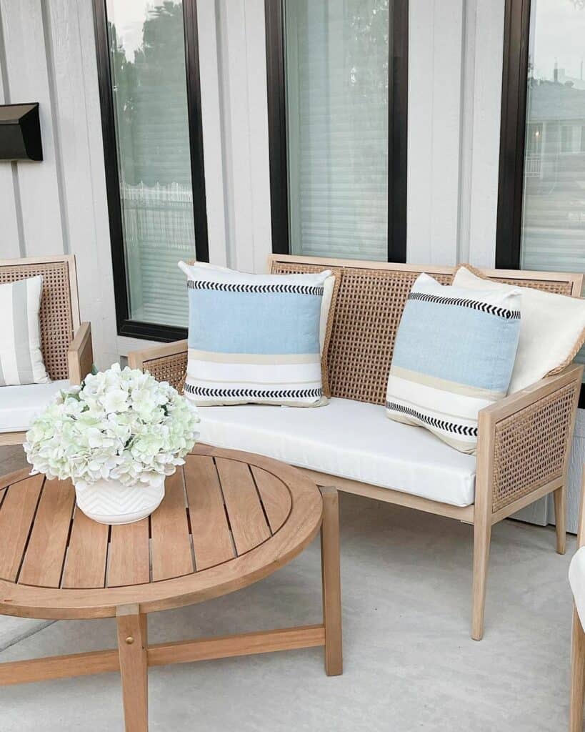 Farmhouse Front Porch Seating