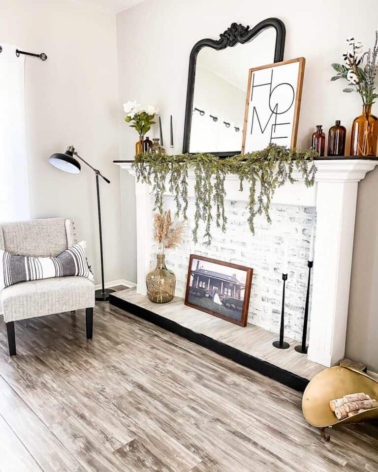 Faux Brick Fireplace Ideas