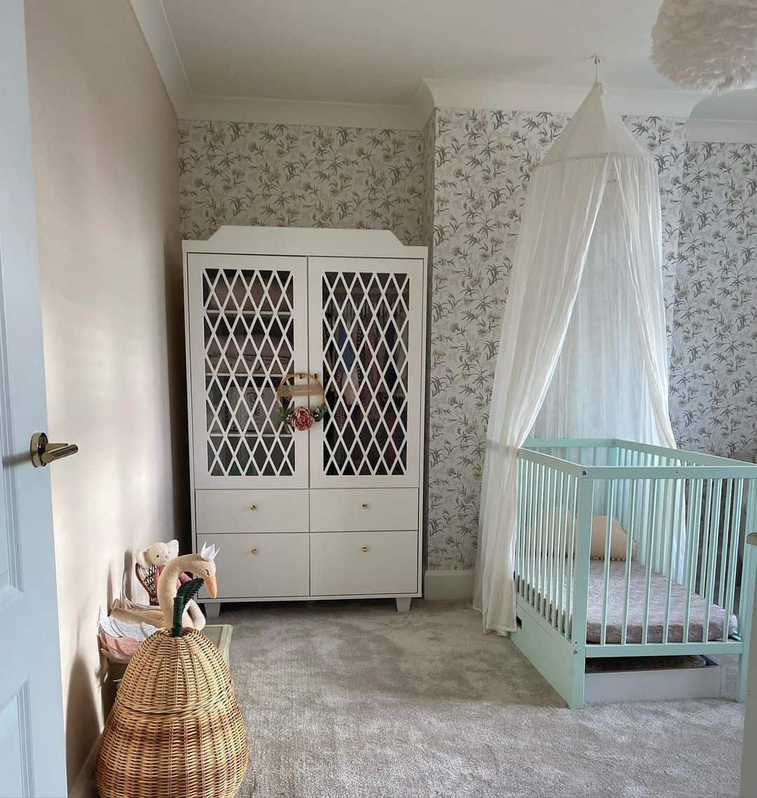 Floral Nursery With Vintage Décor - Soul & Lane