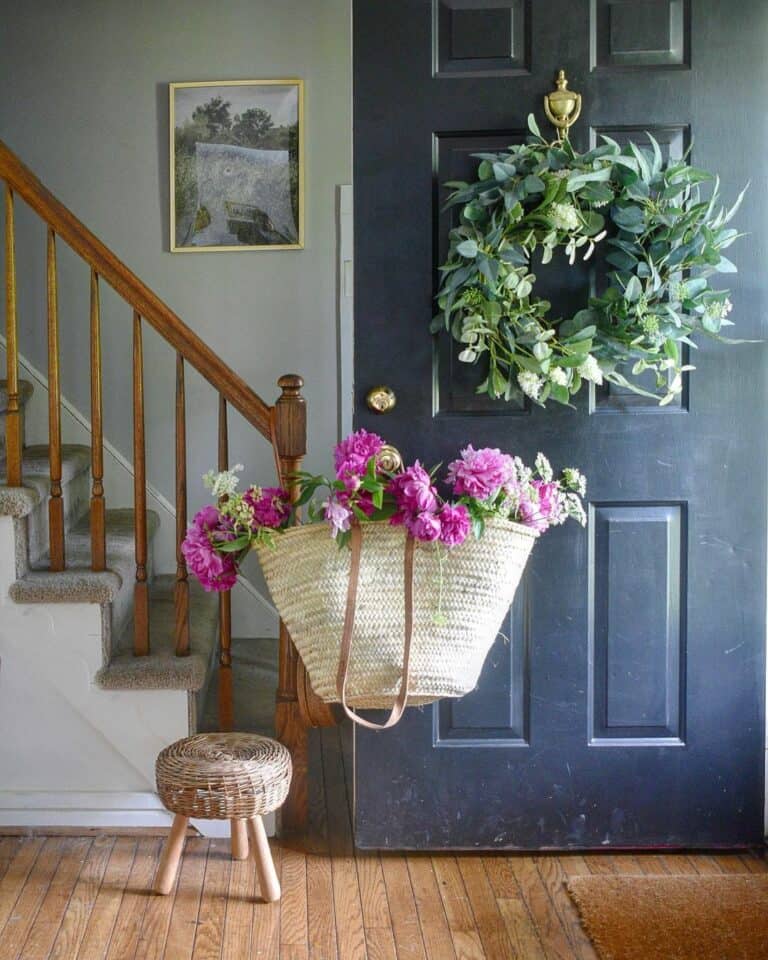 Front Door Eucalyptus Wreath