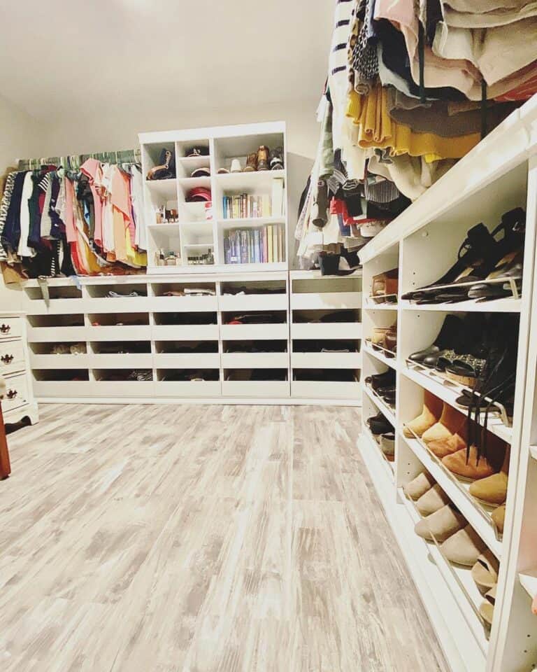 Functional and Spacious Walk-in Closet