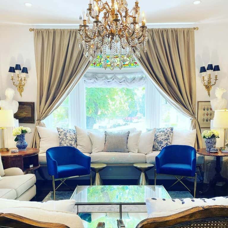 Gold Curtains