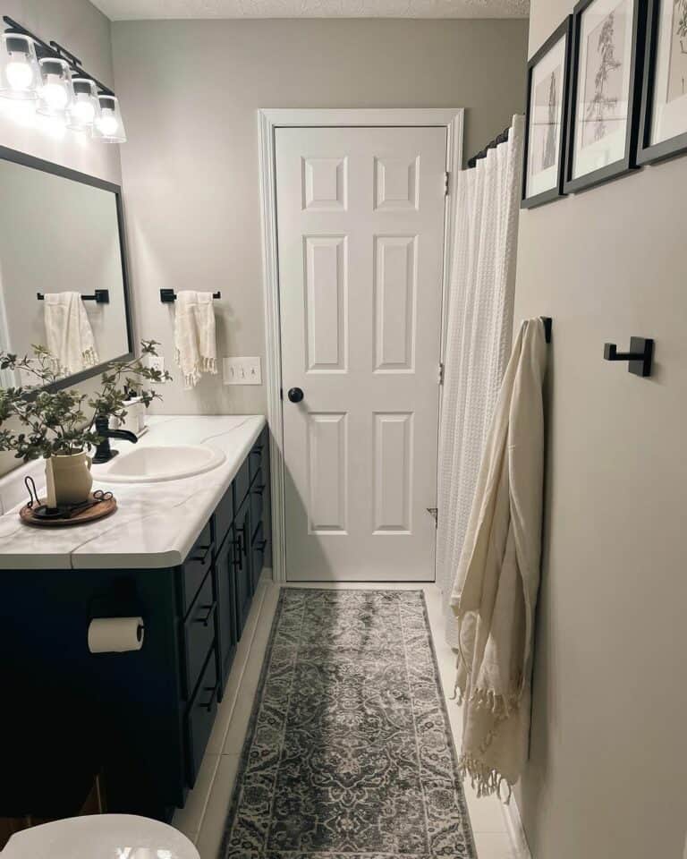 Gray and White Bathroom Décor Soul & Lane