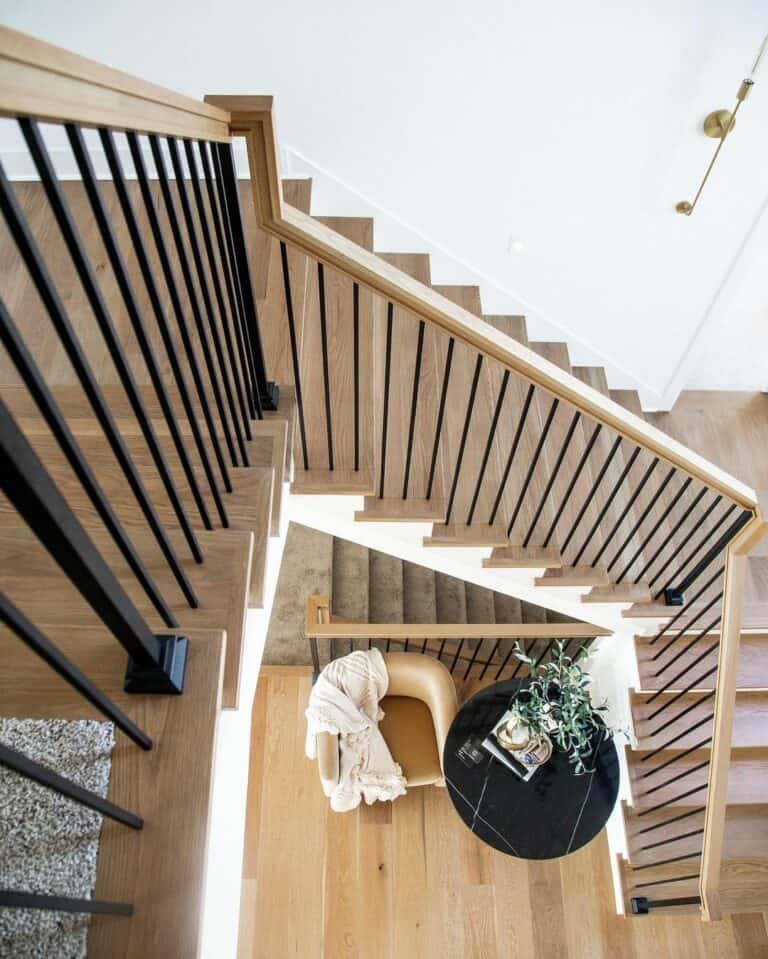Light Wood Modern Staircase Ideas