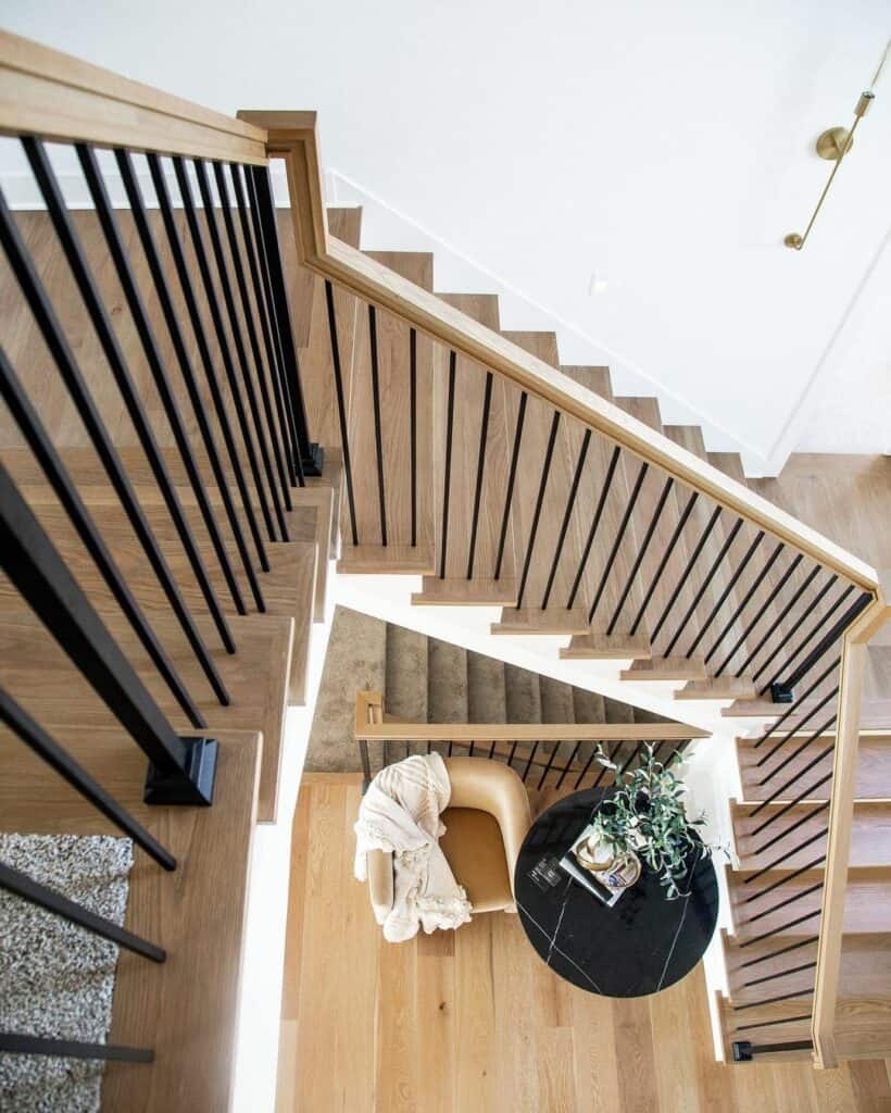 Light Wood Modern Staircase Ideas