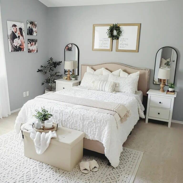Loving Bedroom in Cream and Caramel